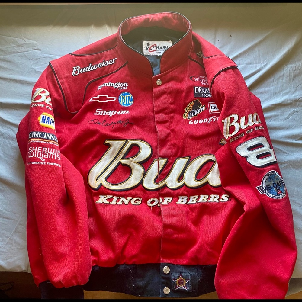 Dale Jr Bud racing jacket